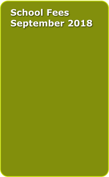 School Fees September 2018